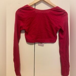 NWT! Savage x Fenty Long Sleeved Crop Top